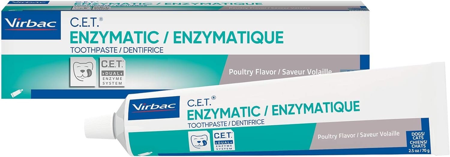 Virbac C.E.T. Enzymatic Toothpaste: Best Flavorless Dog Toothpaste