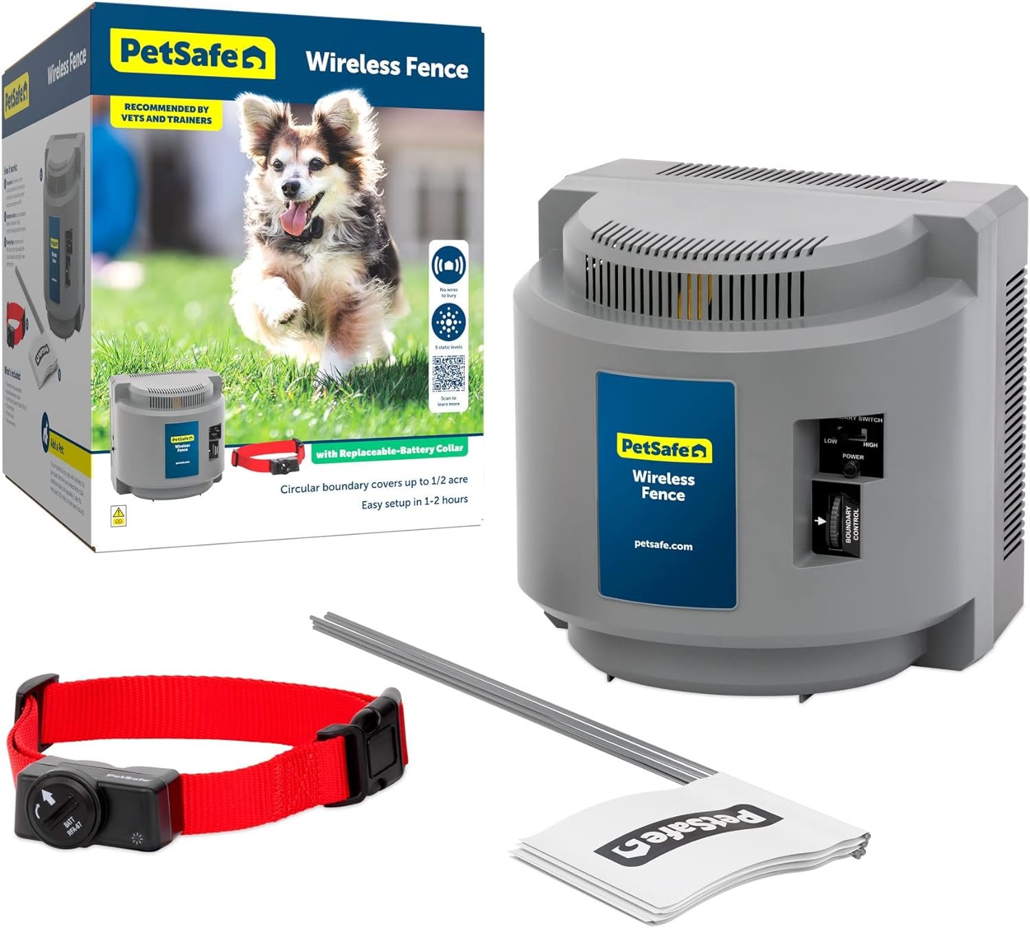 PetSafe Wireless Pet Containment System: Best Overall