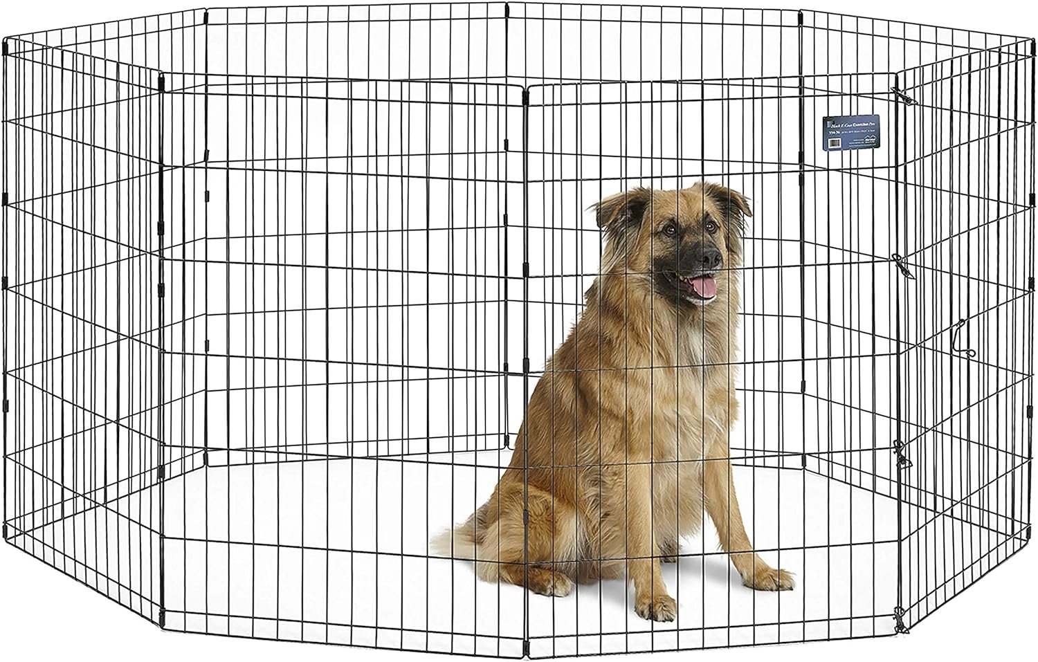 MidWest Homes for Pets Folding Metal Exercise Pen: Best Tall Portable Fence