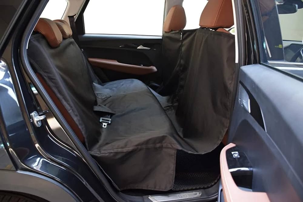 AmazonBasics Waterproof Car Bench Seat Cover: Best Compact Option