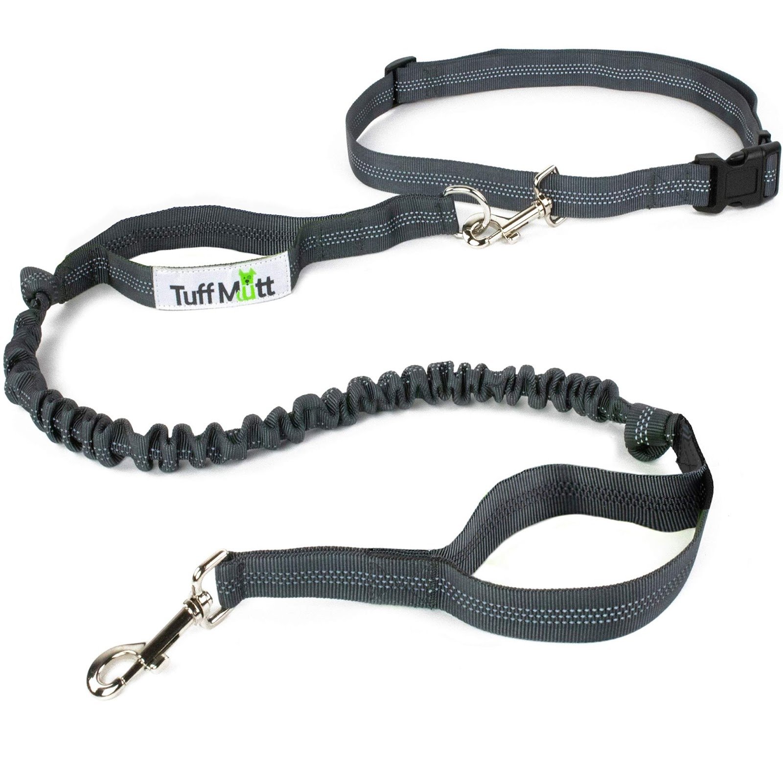 Tuff Mutt Hands-Free Bungee Leash: Best For Pullers