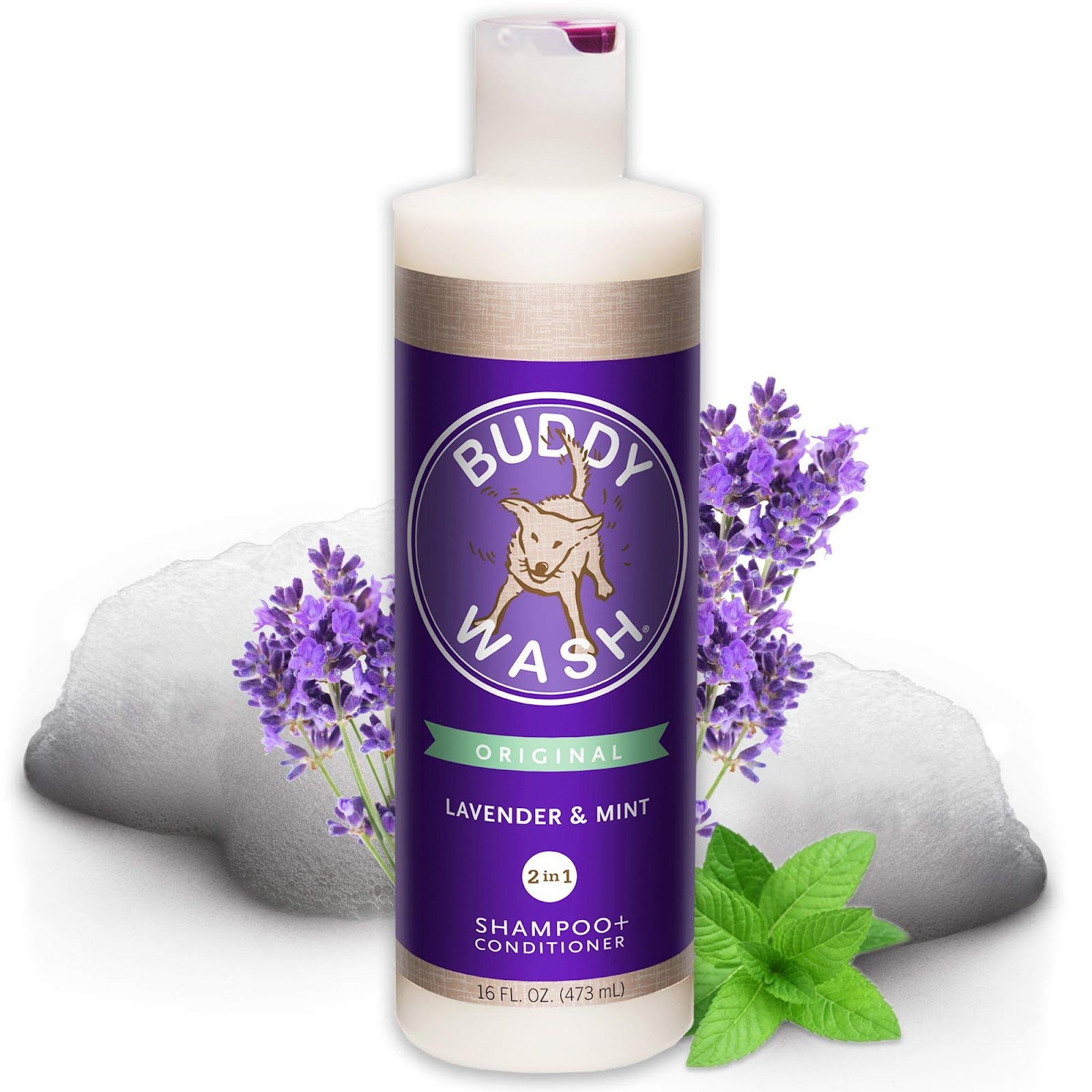 Buddy Wash Original Lavender & Mint Dog Shampoo and Conditioner: Best Overall